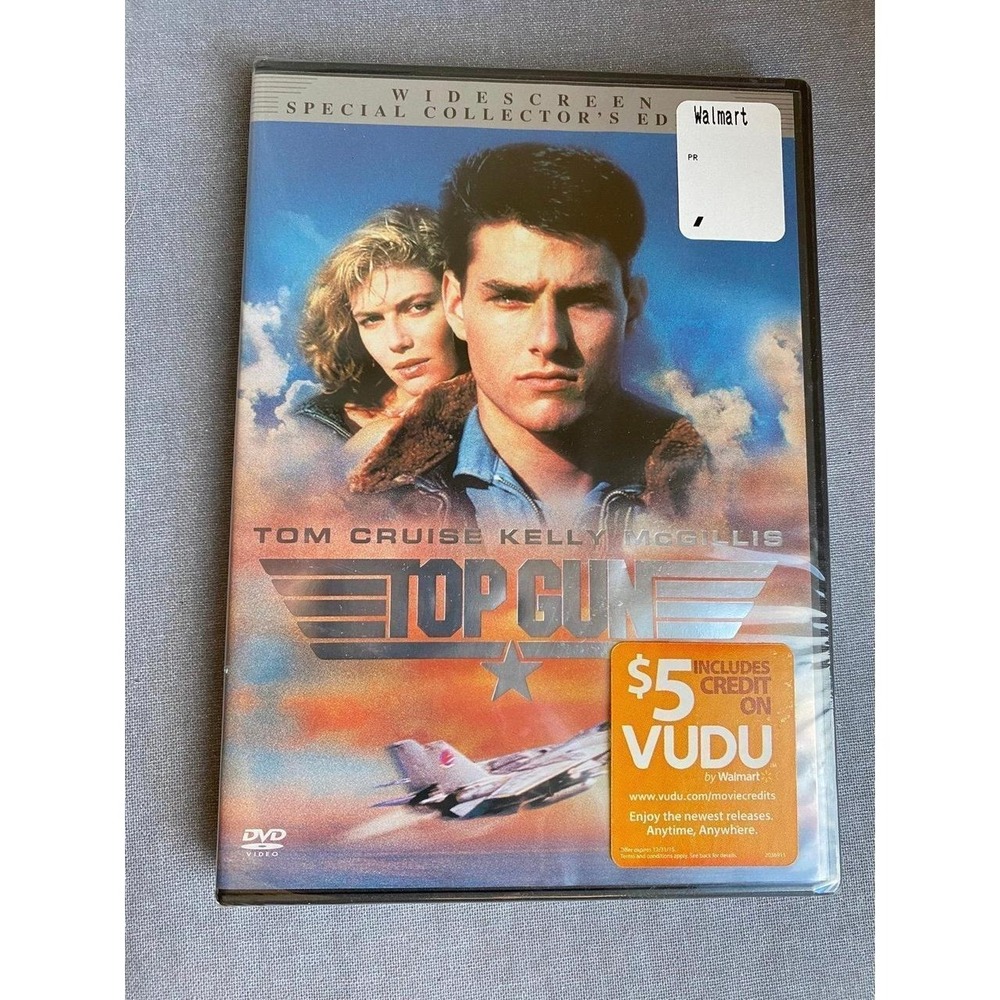 New Sealed ZTop Gun DVD Wide Screen Special Collector's Edition Tom Cruise PG